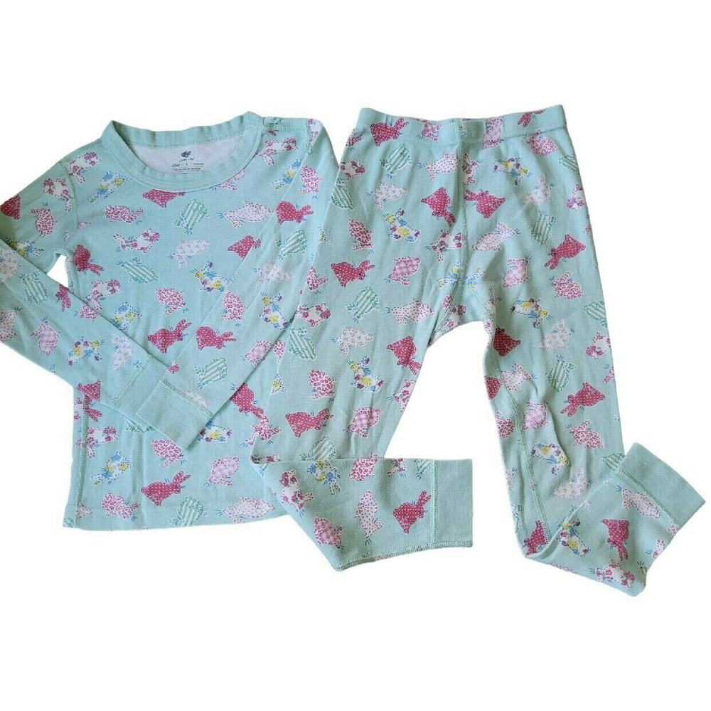 Lucky & Me Patchwork Bunny Pajamas